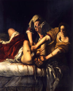 Judit decapitando a Holofernes (1614), por Artemisia Gentileschi